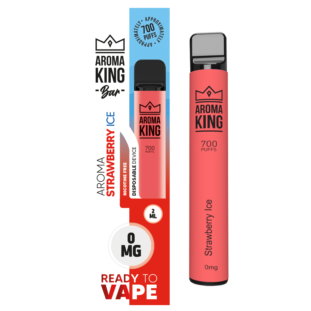Aroma King E-Shisha Strawberry Ice 0mg kaufen – Snuskingdom