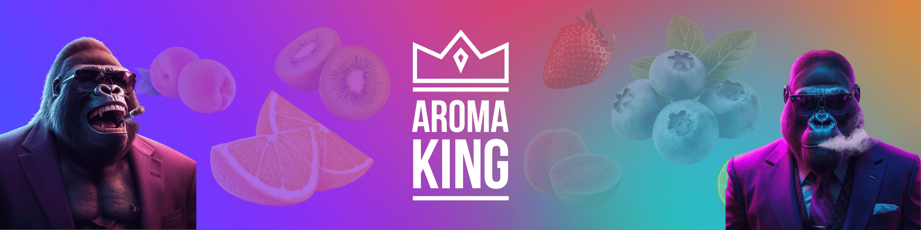 Aroma King Vape Markenseite Banner Schweiz