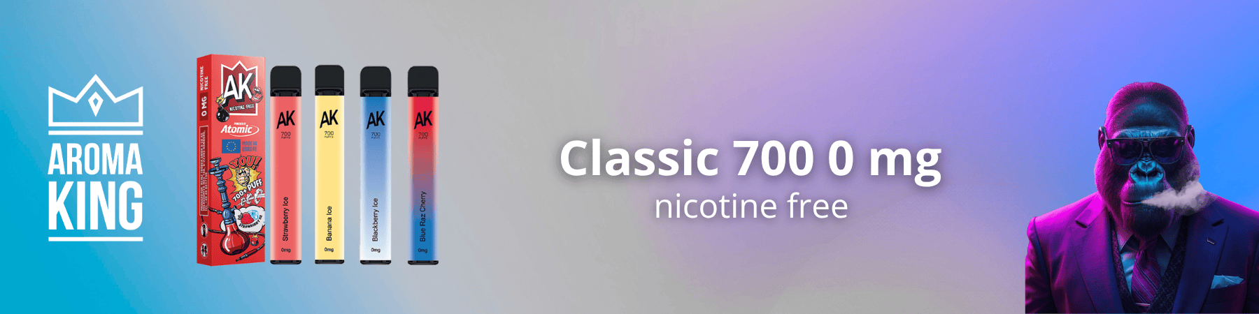 Aroma King Classic 700 0mg Vape ohne Nikotin