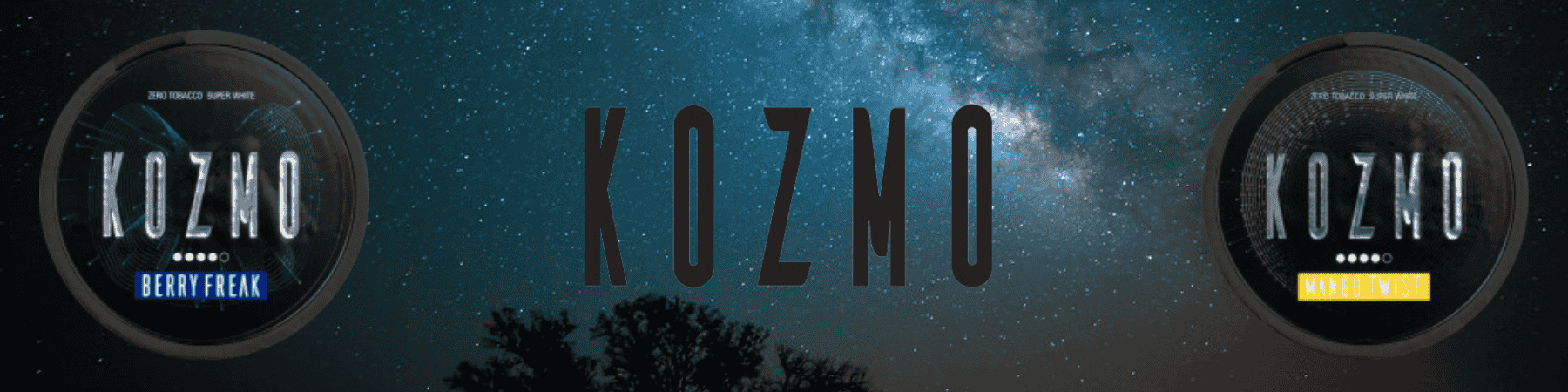 Kozmo Snus Markenbanner