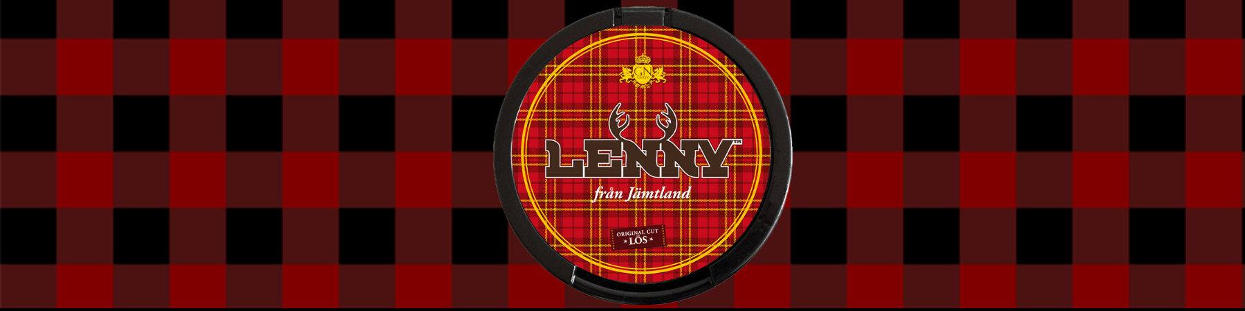 Lenny's Cut Loose Snus Brand Banner