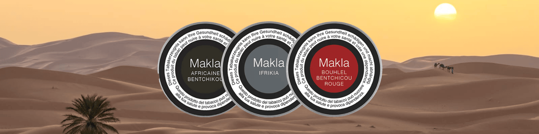 Makla Snus Brand Banner für loosen Snus