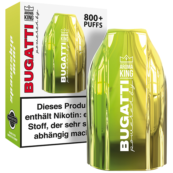 Aroma King Bugatti Spaceship Mini Double Apple 20mg