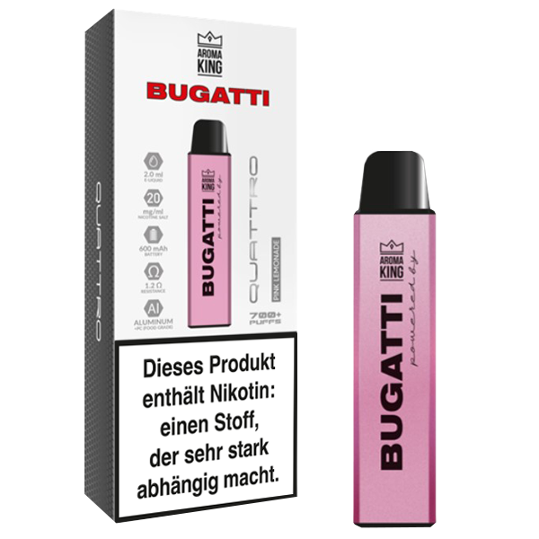 Aroma King Bugatti Quattro Pink Lemonade Image principale du produit