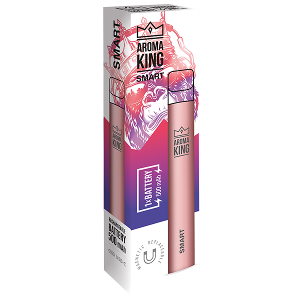 Aroma King SMART Rechargeable Battery Rose Gold
