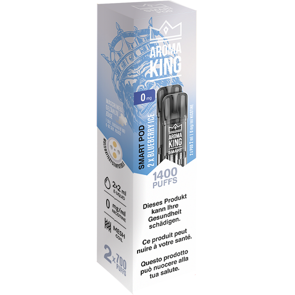 Aroma King SMART 2 Pods Blueberry Ice 0mg Hauptbild