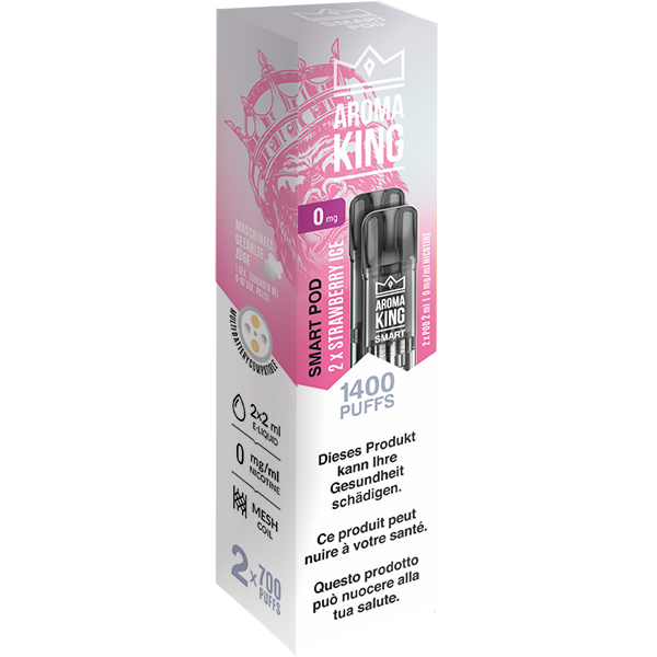 Aroma King SMART 2 Pods Strawberry Ice 0mg Hauptbild