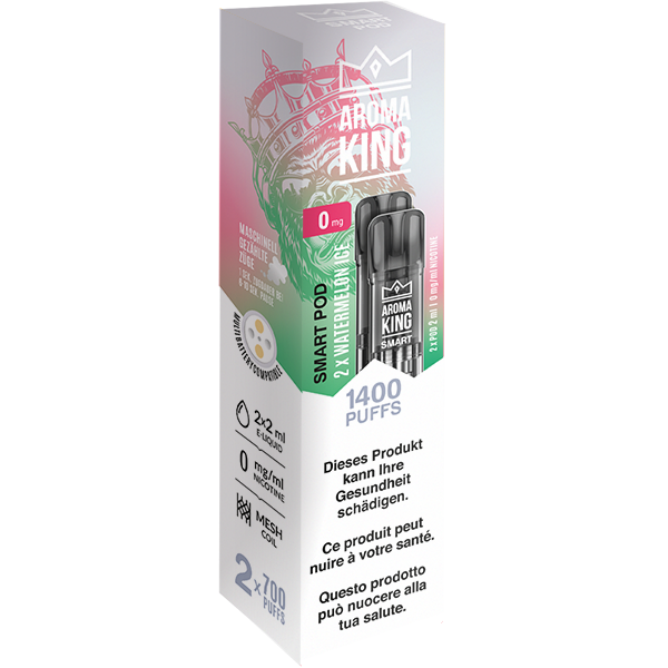 Aroma King SMART 2 Pods Watermelon Ice 0mg Hauptbild