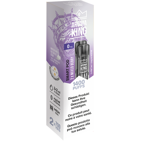 Aroma King SMART 2 Pods Mixed Berry 0mg