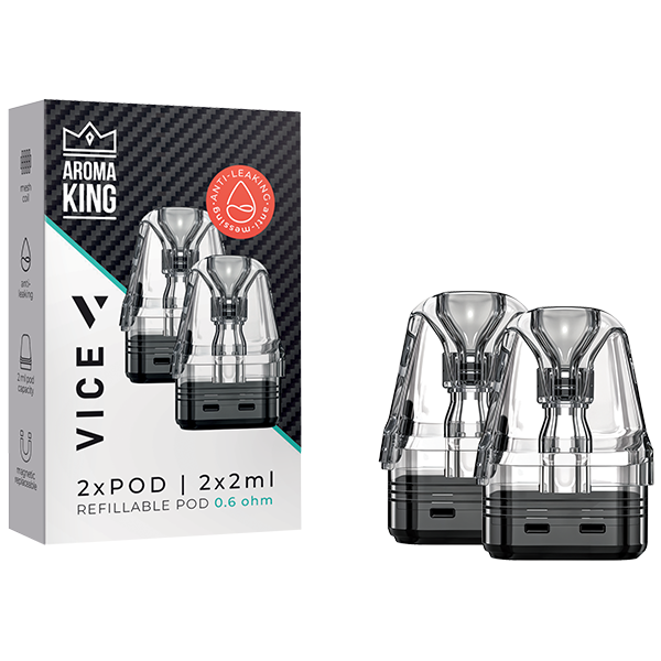 Aroma King VICE 2 x refillable Pod 0.6 Ohm Hauptbild