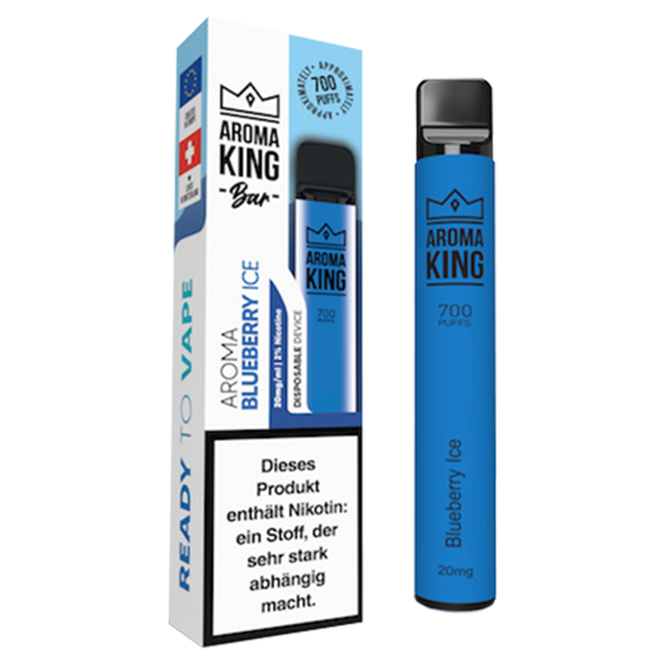 Aroma King Bar 700 Blueberry Ice 20mg Image principale du produit