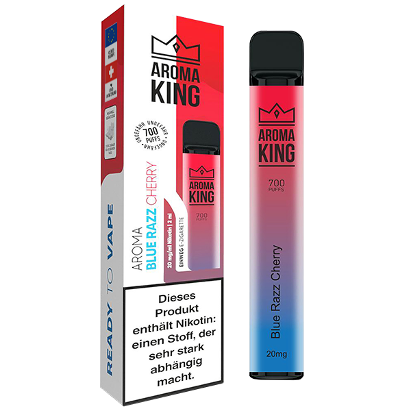Aroma King Bar 700 Blue Razz Cherry 20mg Image principale du produit