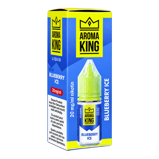 Aroma King Liquid 10ml Blueberry Ice 20mg