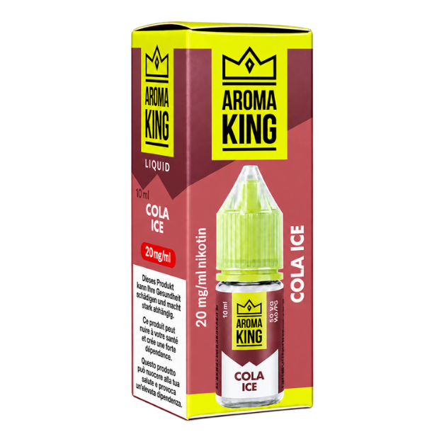 Aroma King Liquid 10ml Cola Ice 20mg Main image