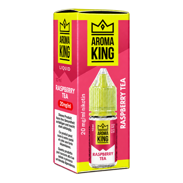 Aroma King Liquid 10ml Raspberry Tea 20mg Main image