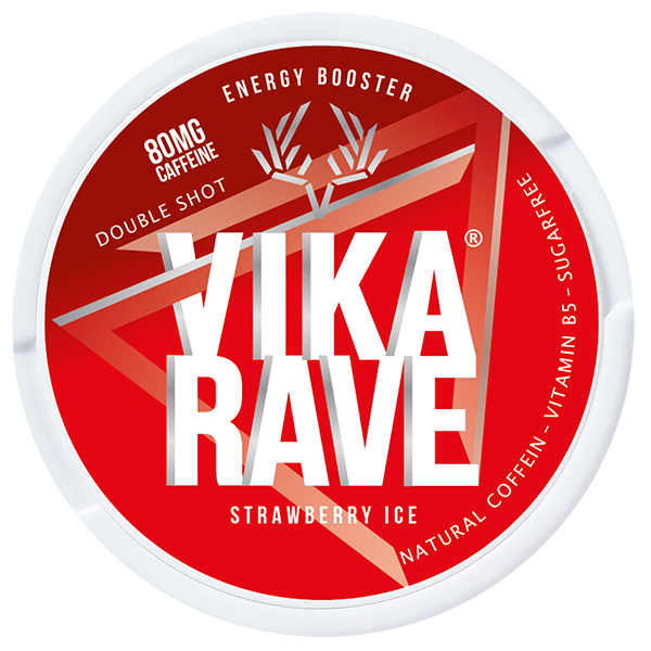 Vika Rave Strawberry Ice Double Shot 80mg Hauptbild