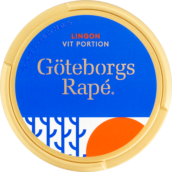 Göteborgs Rapé Lingon Large White Hauptbild
