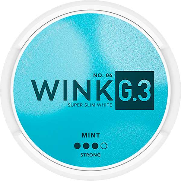 G.3 Wink Mint Strong Super Slim White Hauptbild