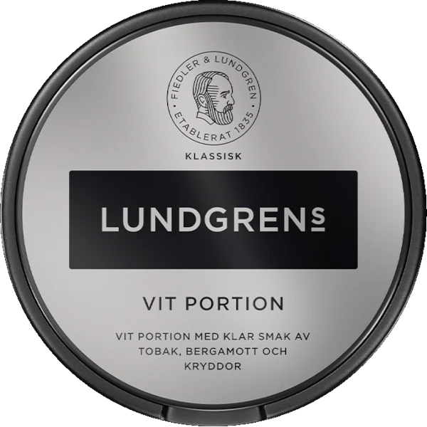 Lundgrens Vit Portion Image principale du produit