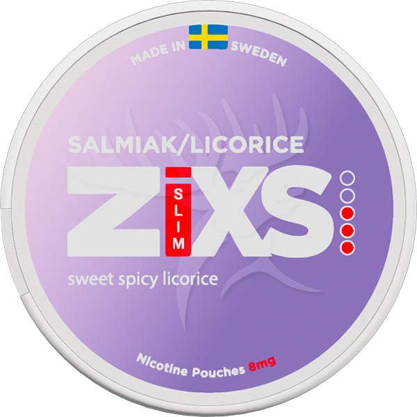 ZiXS Salmiak/Licorice 8mg Slim Hauptbild