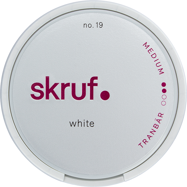 Skruf No. 19 Tranbär Medium White Image principale du produit