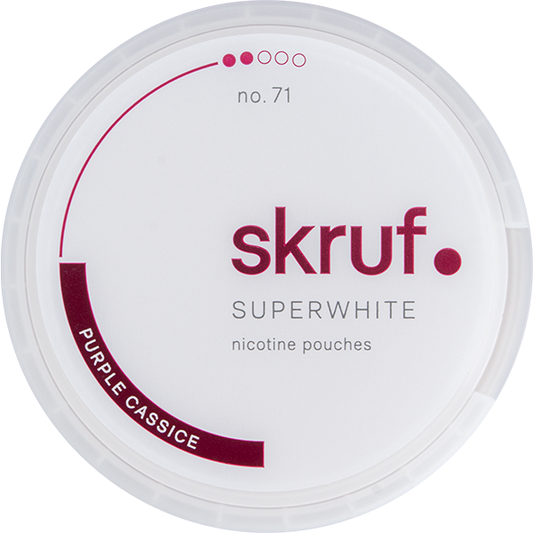 Skruf Superwhite No. 71 Purple Cassice Medium Slim Image principale du produit