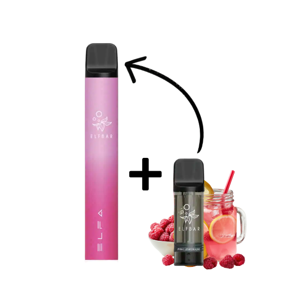 Elfbar ELFA PRO Kit Aurora Pink - Pink Lemonade 20mg Hauptbild