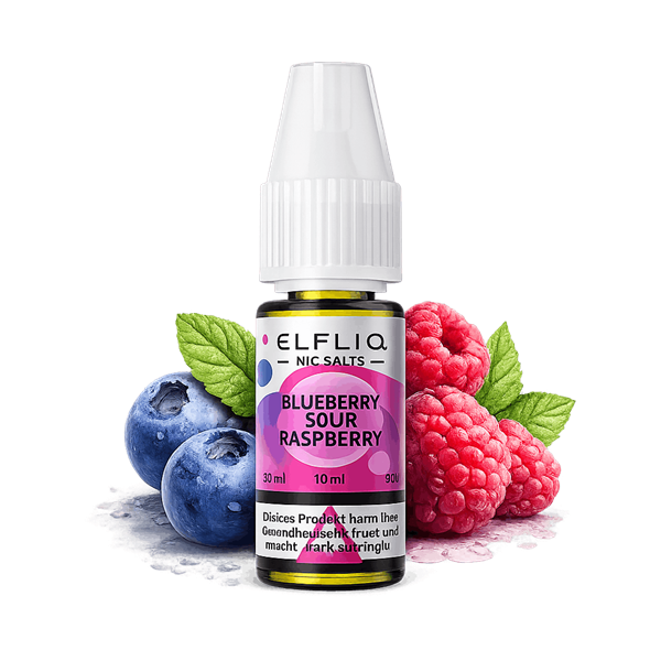 Elfbar ElfLiq 10 ml Blueberry Sour Raspberry 20mg   Hauptbild