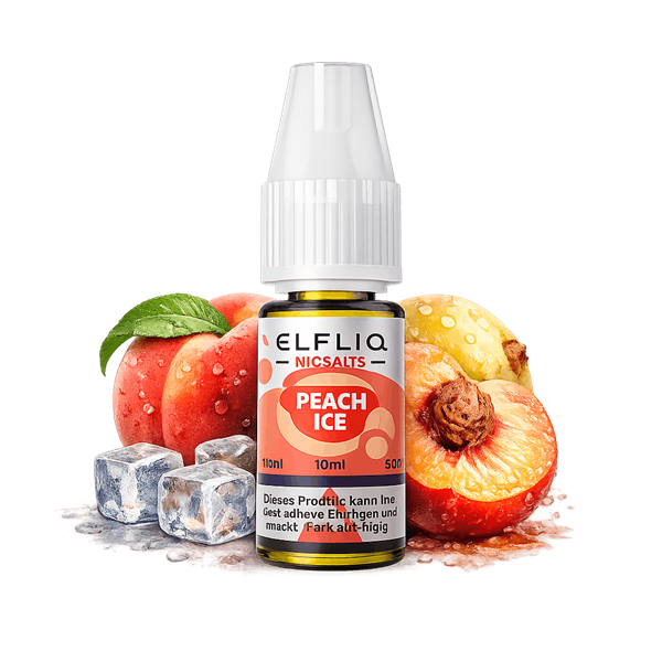 Elfbar ElfLiq 10 ml Peach Ice 20mg   Hauptbild