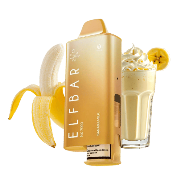 Elfbar NX7000 Starter Kit Banana Milk 20mg Hauptbild