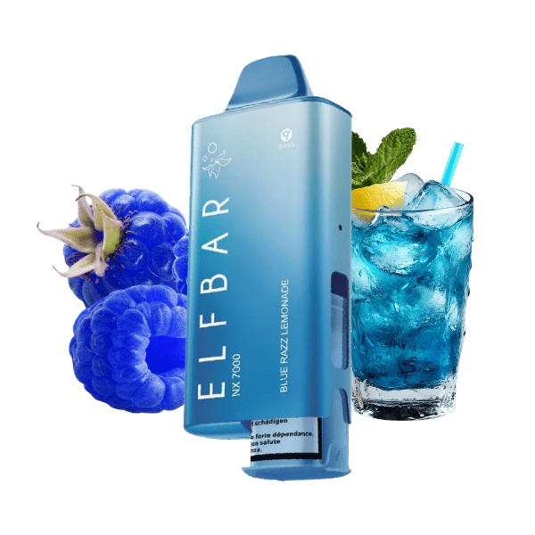 Elfbar NX7000 Starter Kit Blue Razz Lemonade 20mg Hauptbild