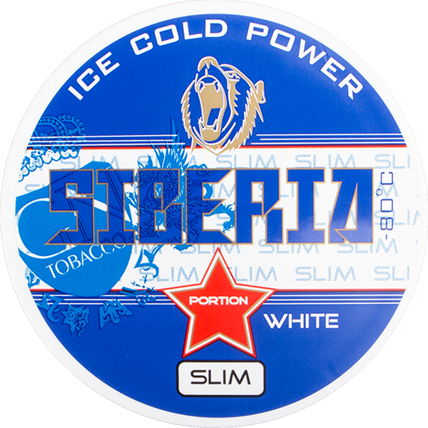 Siberia Blue Ice Cold Power Slim White Image principale du produit