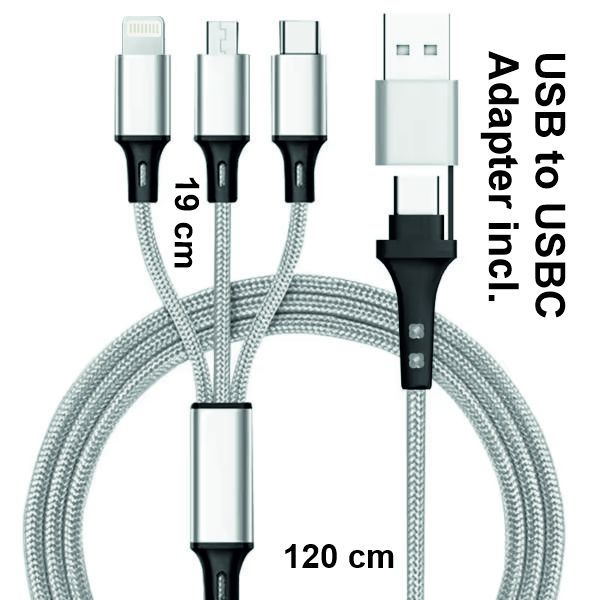 USB Cable 3 in 1 Hauptbild