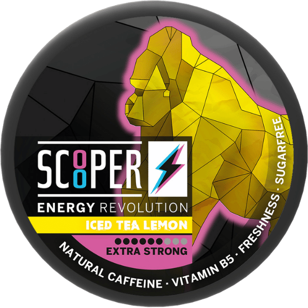 Scooper Energy Iced Tea Lemon Extra Strong Main image
