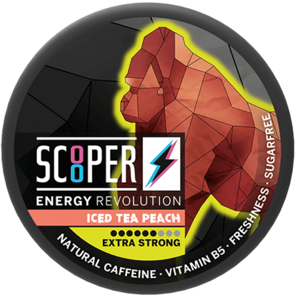 Scooper Energy Iced Tea Peach Extra Strong Main image
