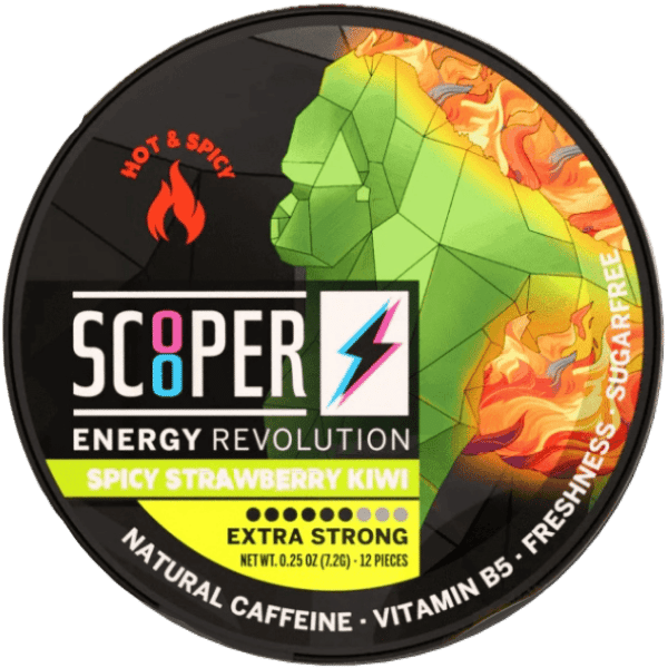 Scooper Energy Spicy Strawberry Kiwi Extra Strong Main image