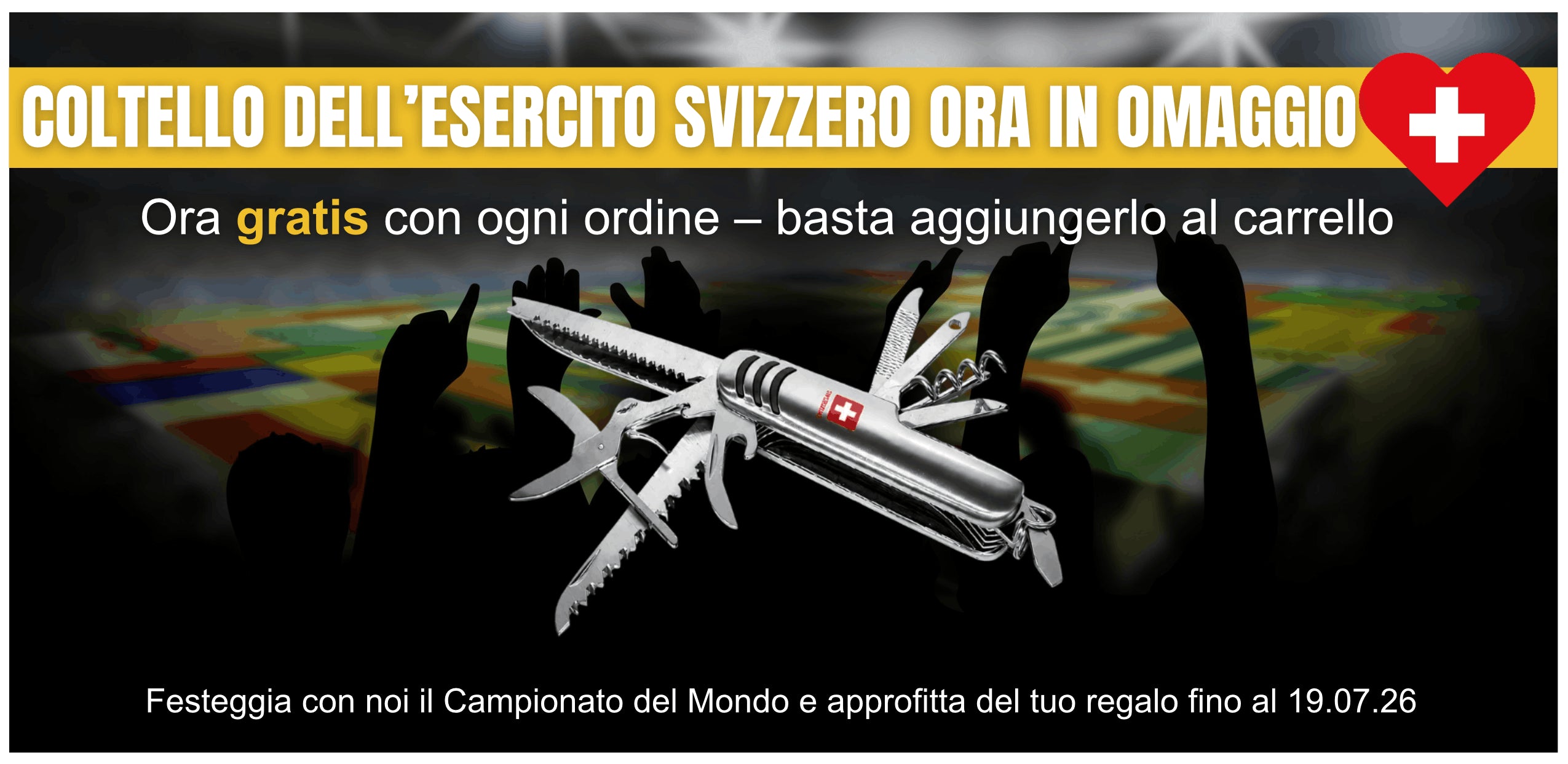 Banner coltellino svizzero Mondiali – homepage snuskingdom.ch
