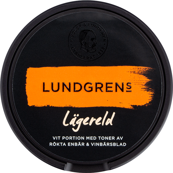 Lundgrens Lagereld Vit Portion Snus Dose Main image