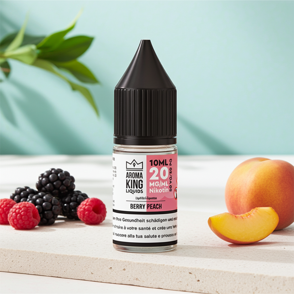 Aroma King Liquid 10ml Berry Peach 20mg