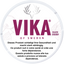 Vika Black Cherry Dose mit Warnhinweis